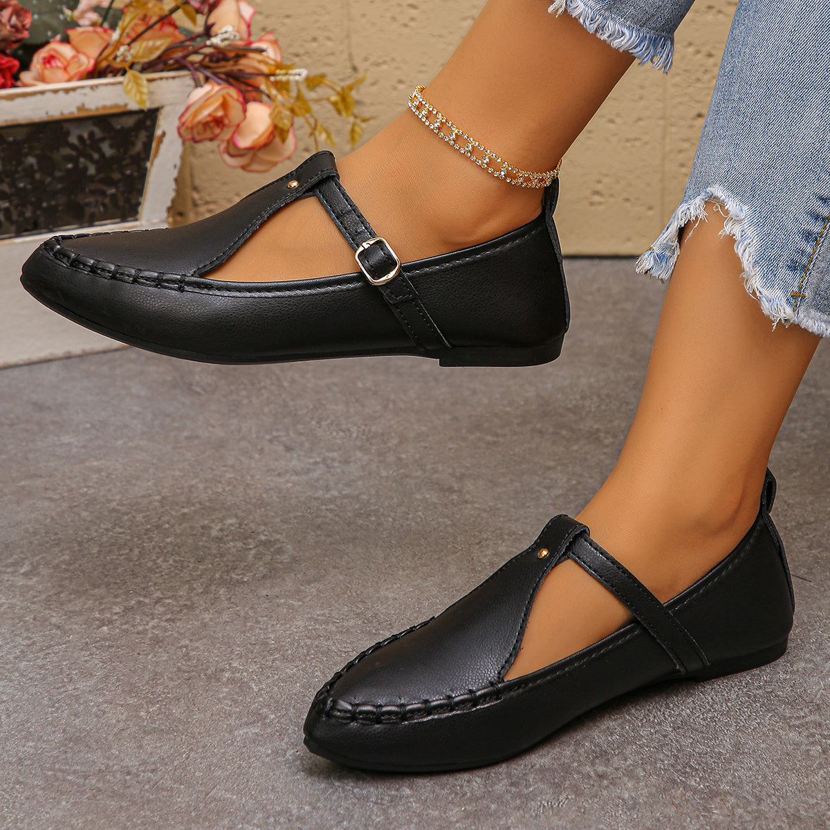 Heidi – Women's Slip-On Shoes with a Stretch Upper
