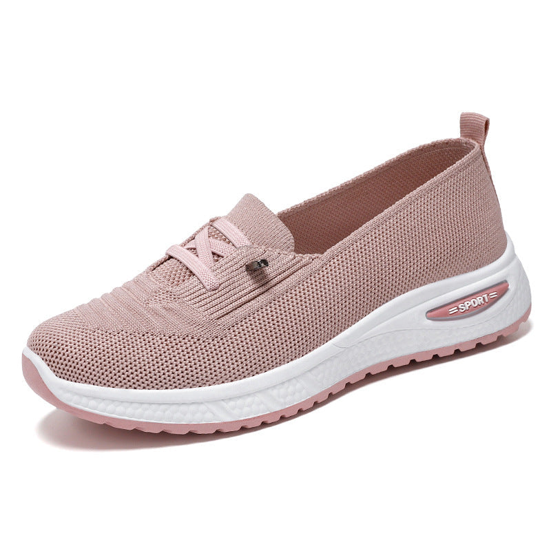 Arch Support Breathable Knit Walking Shoes