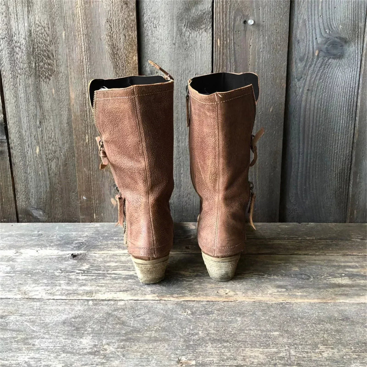 Adkins – Unisex Wide Calf Boots with a Stretch Shaft