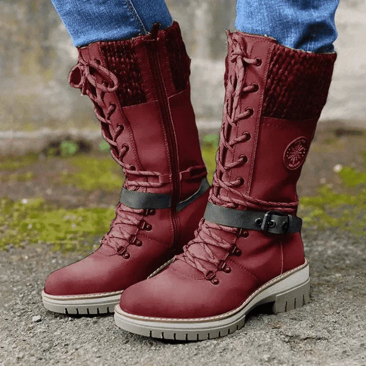 Virginia – Women's Wide Calf Boots with a Roomy Shaft