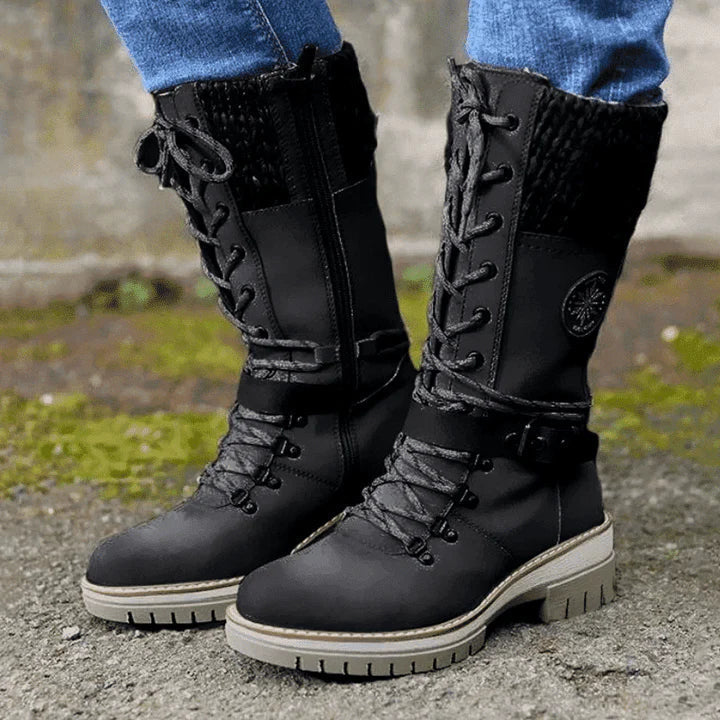 Virginia – Women's Wide Calf Boots with a Roomy Shaft