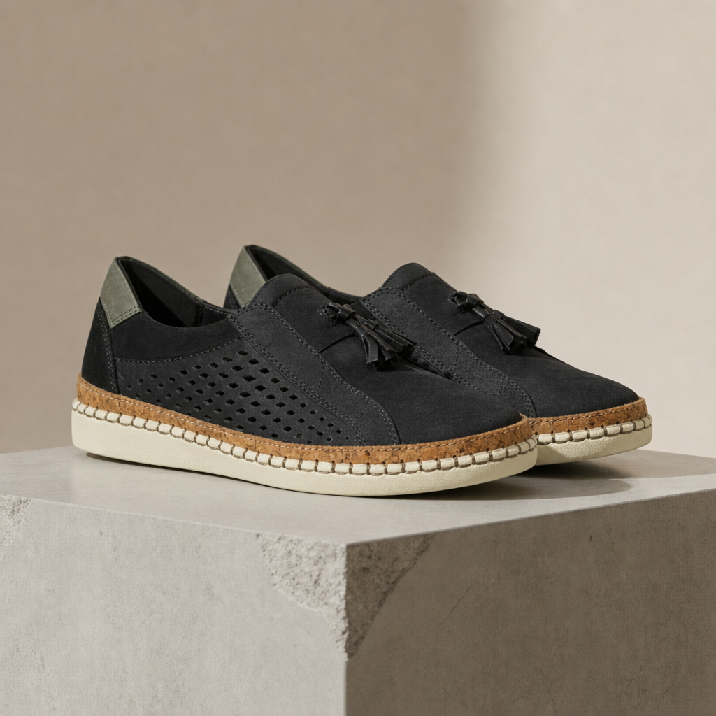 Logan – Unisex Slip-On Sneakers with a Hands-Free Fit