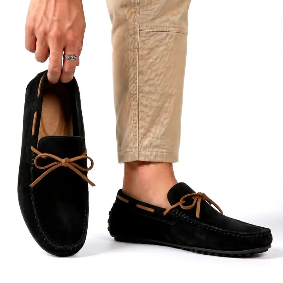 Lalo Men's Leather Driving Loafers