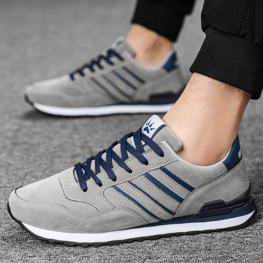 OCW Women Orthopedic Good Walking Shoes Suede Leather Comfortable Cushioned Heels Sneakers