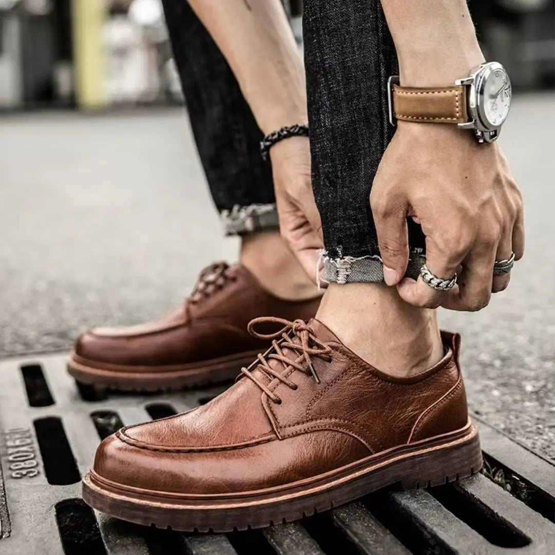 Trenton Men's Genuine Leather Shoes