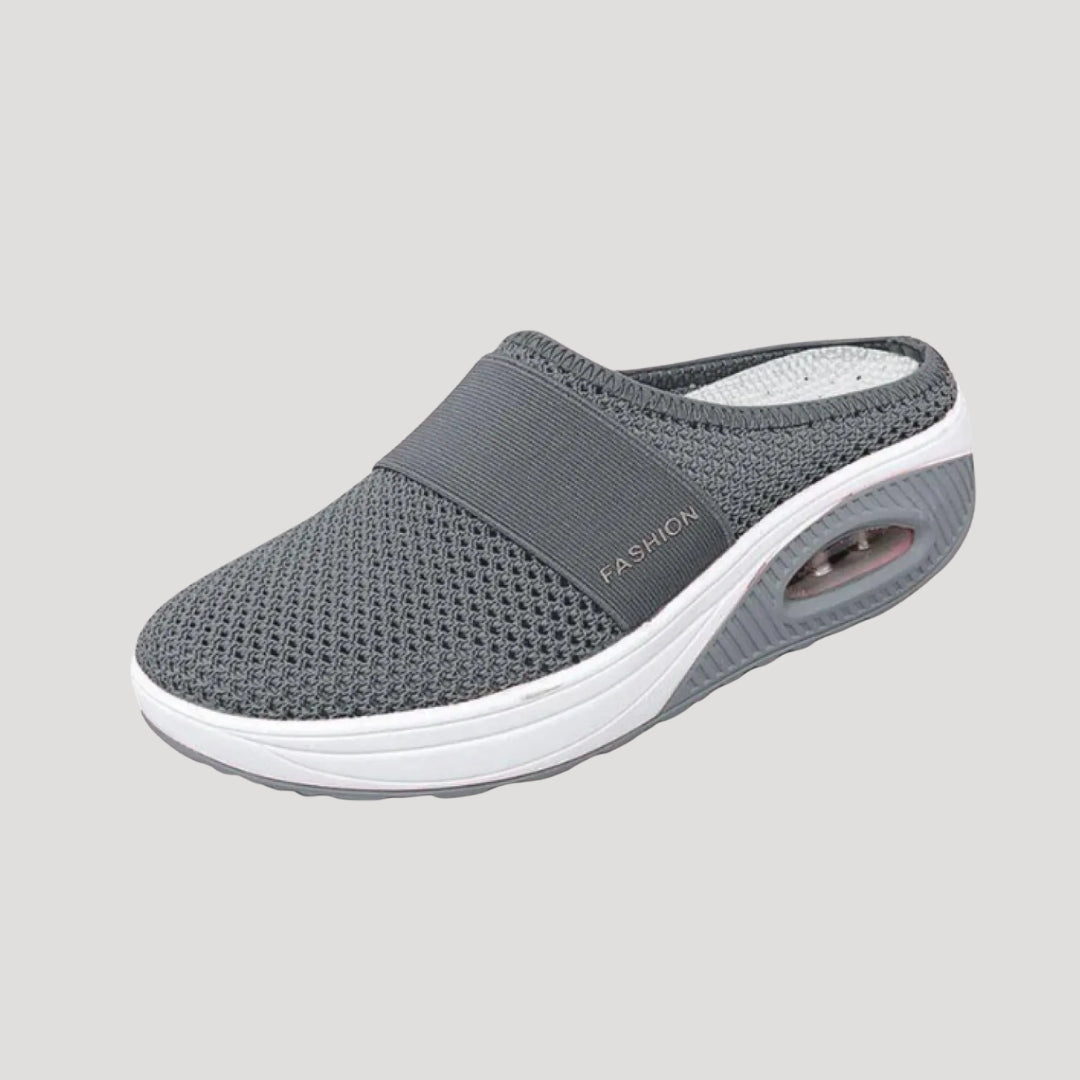 Women's Orthopedic Mesh Walking Clogs Diabetic Slip-On Lightweight Platform Shoes