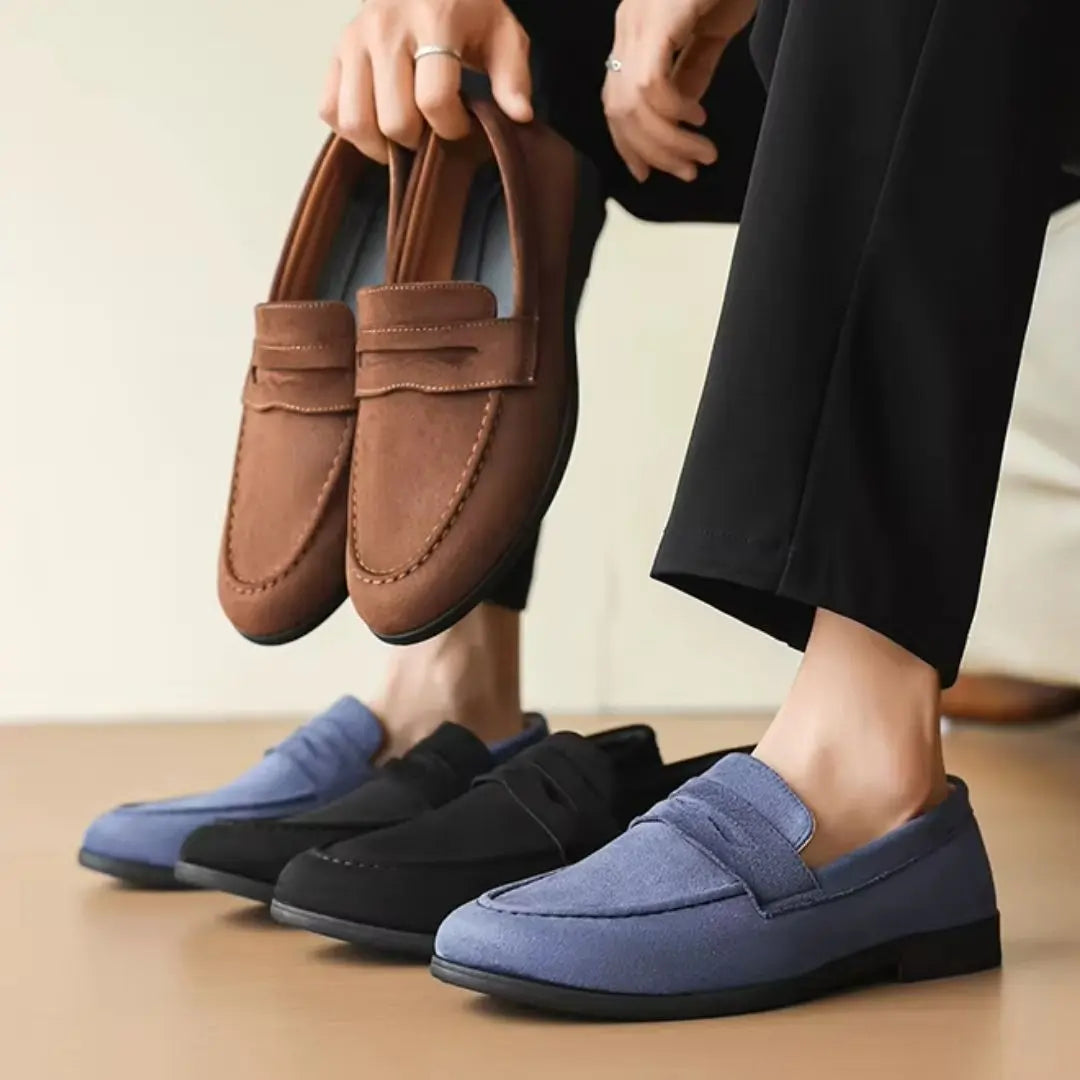 Alfredo – Men's Slip-On Loafers with a Stretch Upper