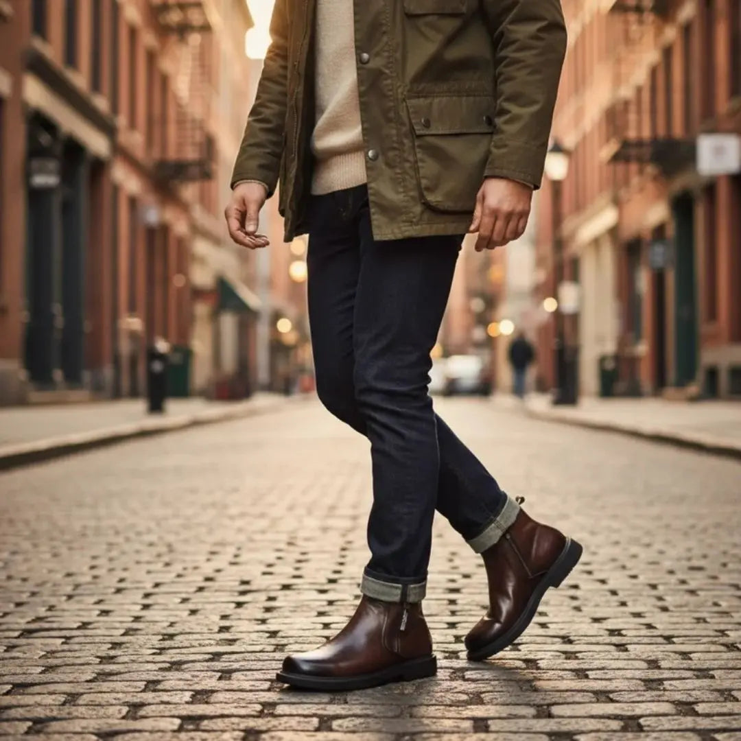 Arnold – Men's Comfort Boots for Tired Feet
