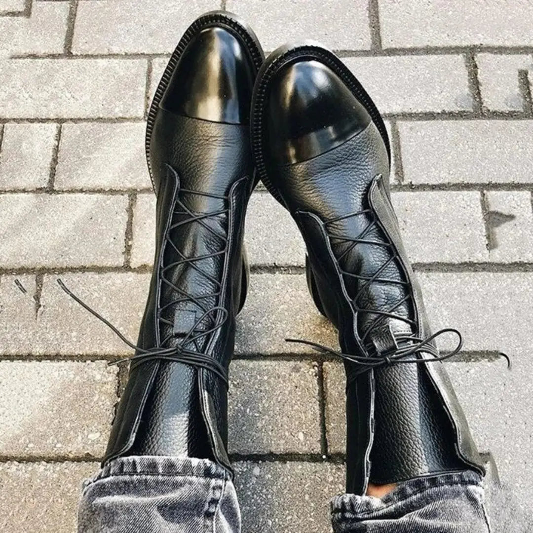 Sophia Women's Lace-Up Ankle Boots