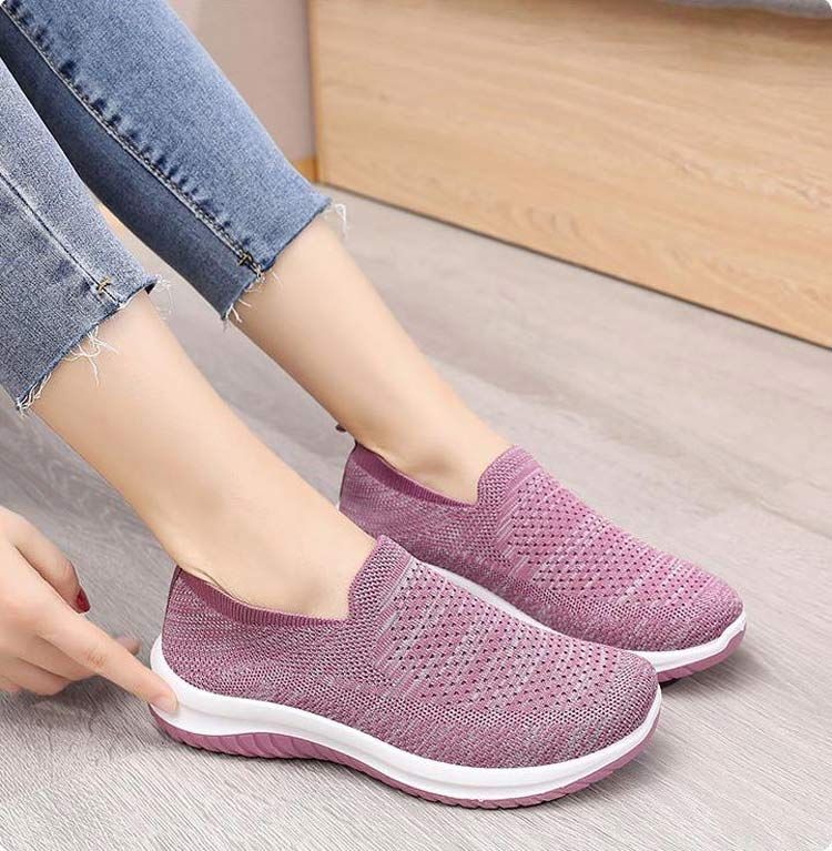 OCW Orthopedic Women Knitting Mesh Hollow Comfortable Summer Shoes