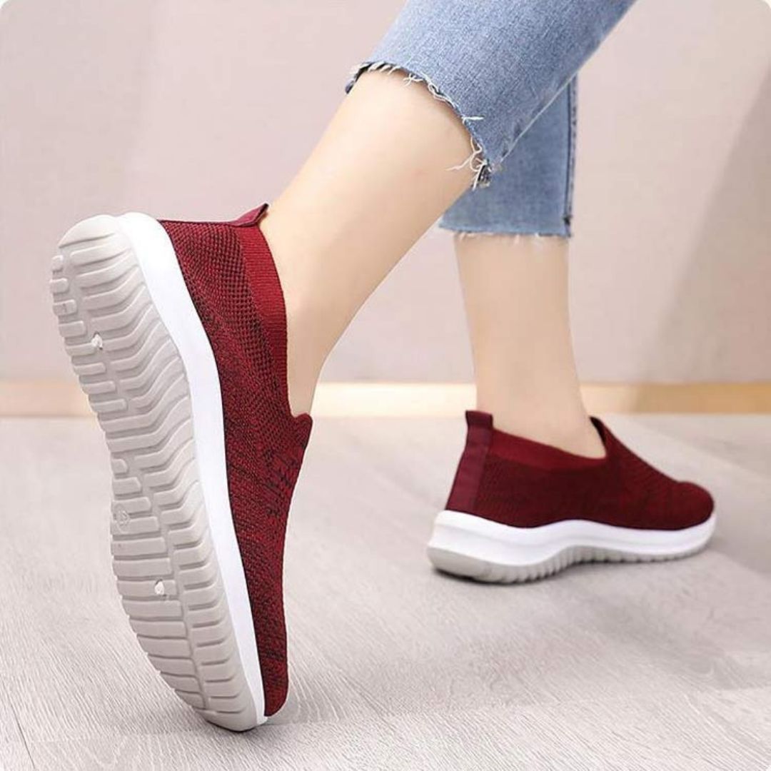 OCW Orthopedic Women Knitting Mesh Hollow Comfortable Summer Shoes