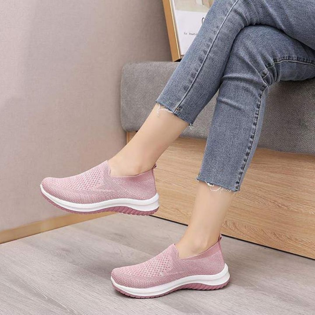 OCW Orthopedic Women Knitting Mesh Hollow Comfortable Summer Shoes