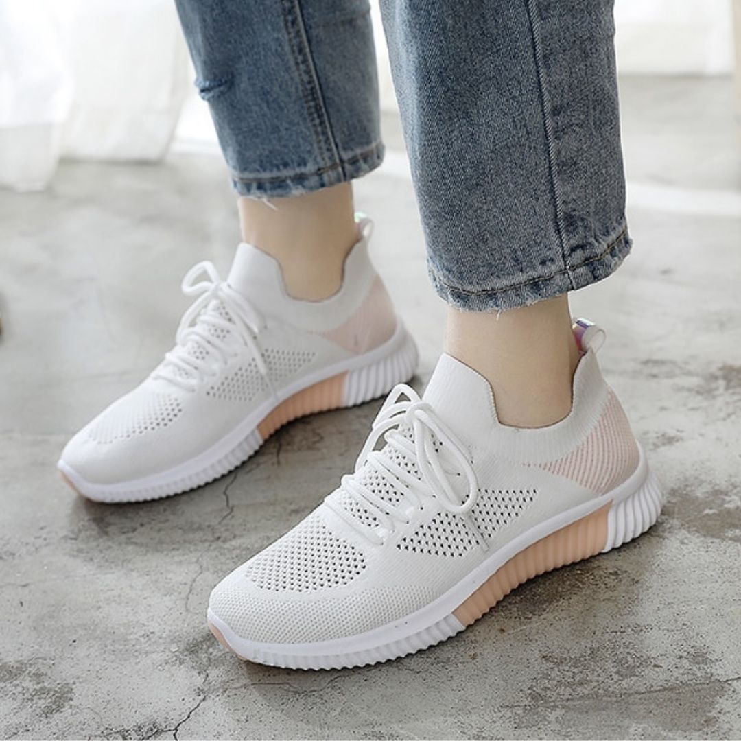 OCW Orthopedic Women Breathable Mesh Hollow Modern Comfortable Shoes Design