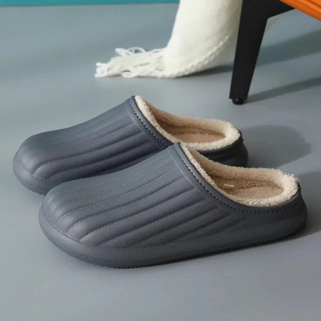 OCW Women Winter Warm Fur Comfortable Waterproof Nonslip Home Slippers