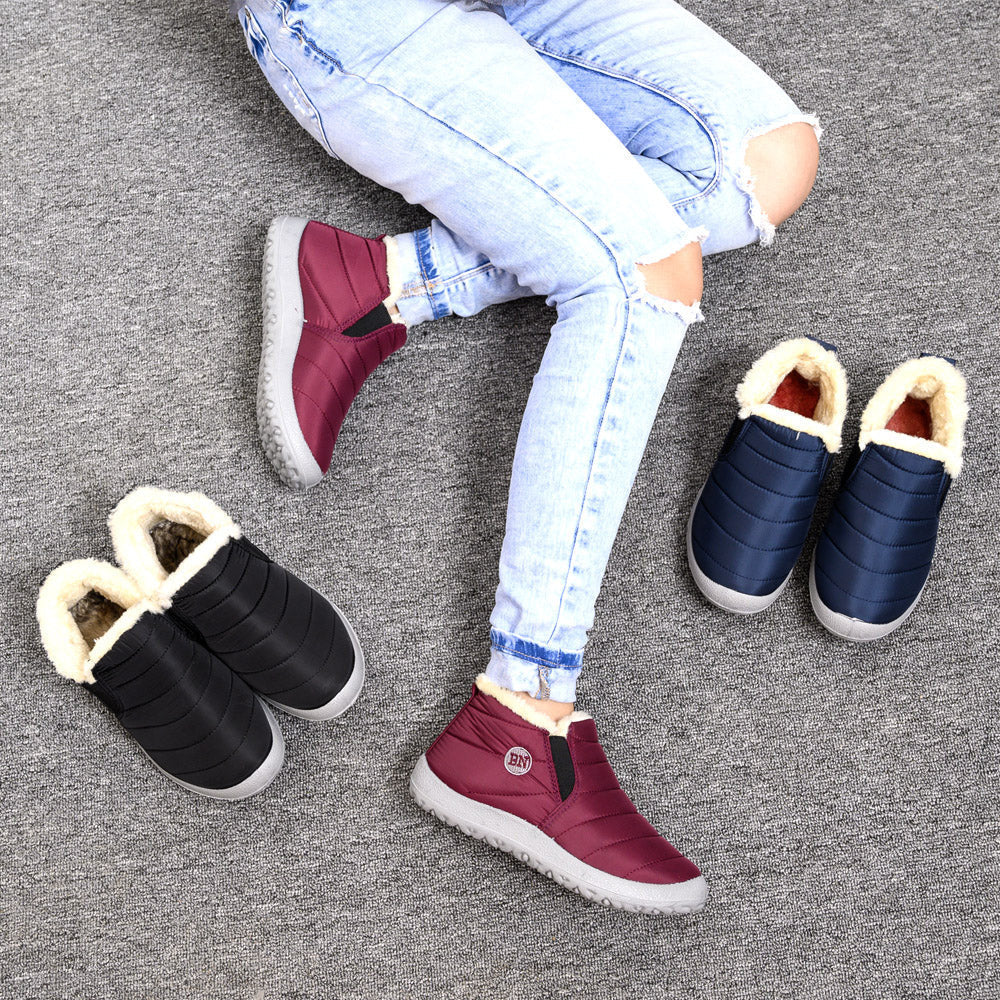 Women Orthopedic Shoes Fur Lined Snow Boots