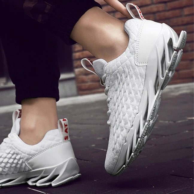 OCW Men Orthopedic Good Walking Shoes Shock-absoprtion Comfortable Sporty Sneakers