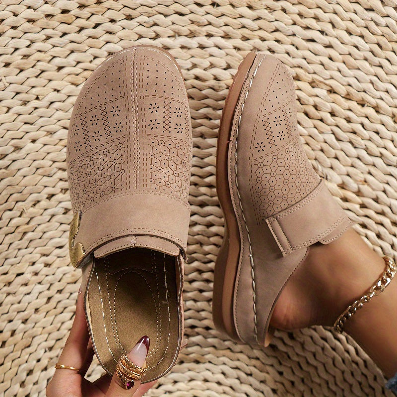 Women's Orthopedic Slippers Suede Non-Slip Sole Mules