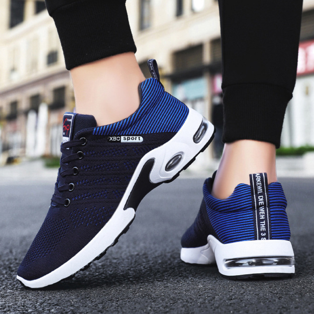 OCW Men Orthopedic Comfortable Standing All Day Air Cushion Shock-Absorbing Non-Slip Shoes
