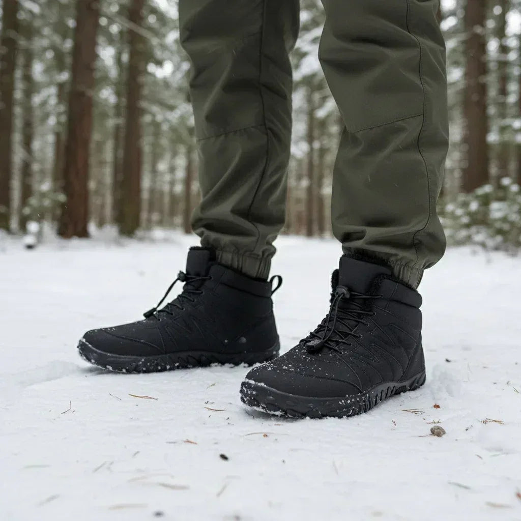 Tundra – Waterproof & Fleece-Lined Barefoot Boots