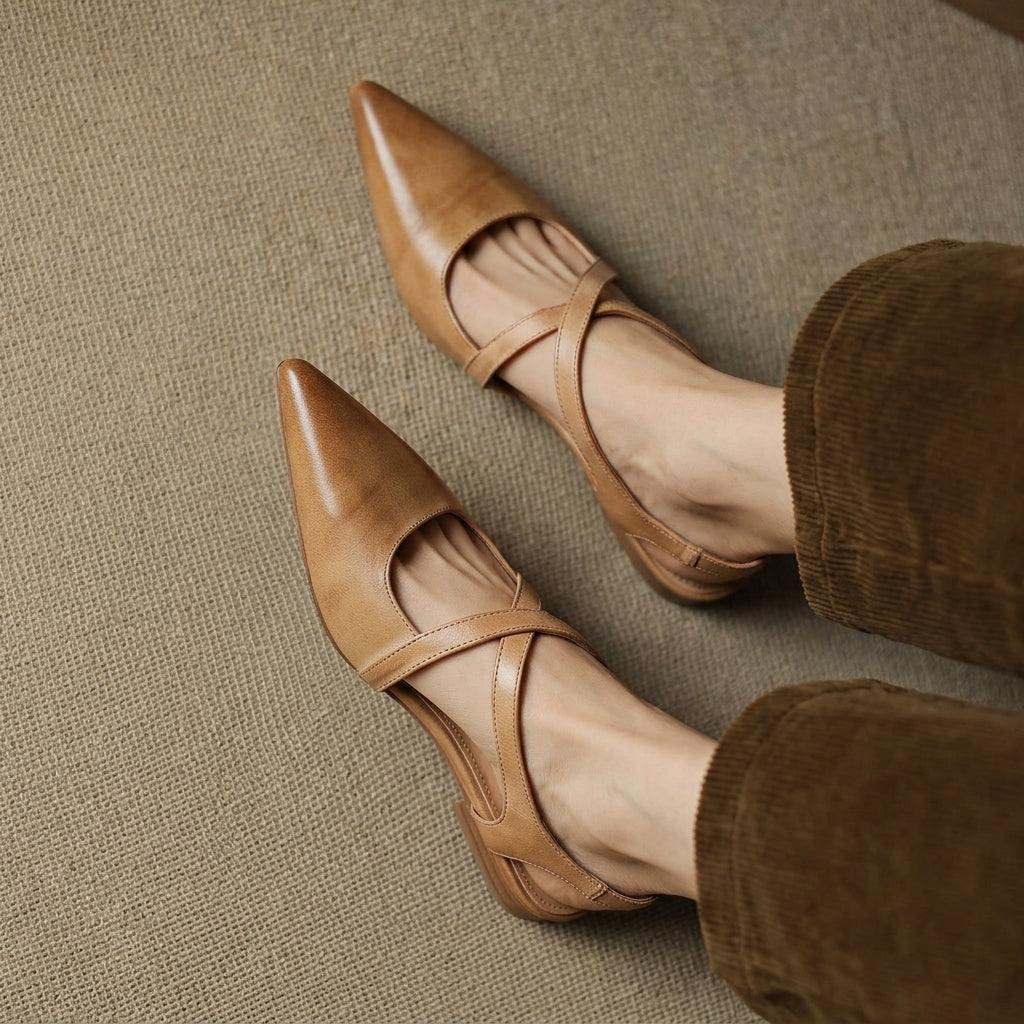 Granada Orthopedic Leather Mules