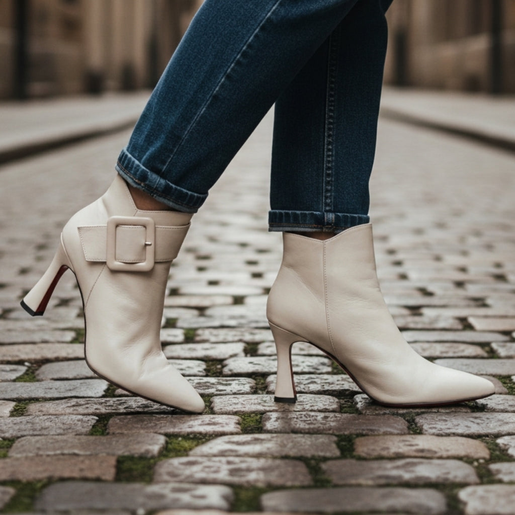 Corfu Orthopedic Faux Leather Boots