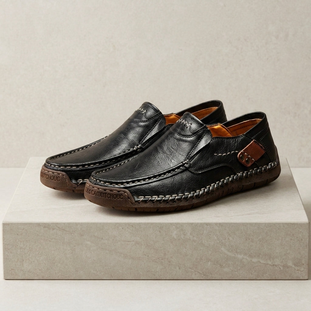 Edwards – Unisex Slip-On Loafers with a Stretch Upper