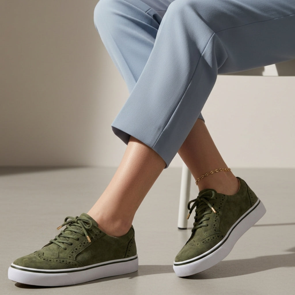 Modena Women's Orthopedic Lace-Up Sneakers
