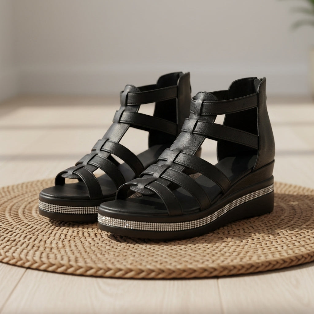 Cannes Women's Orthopedic Gladiator Sandals