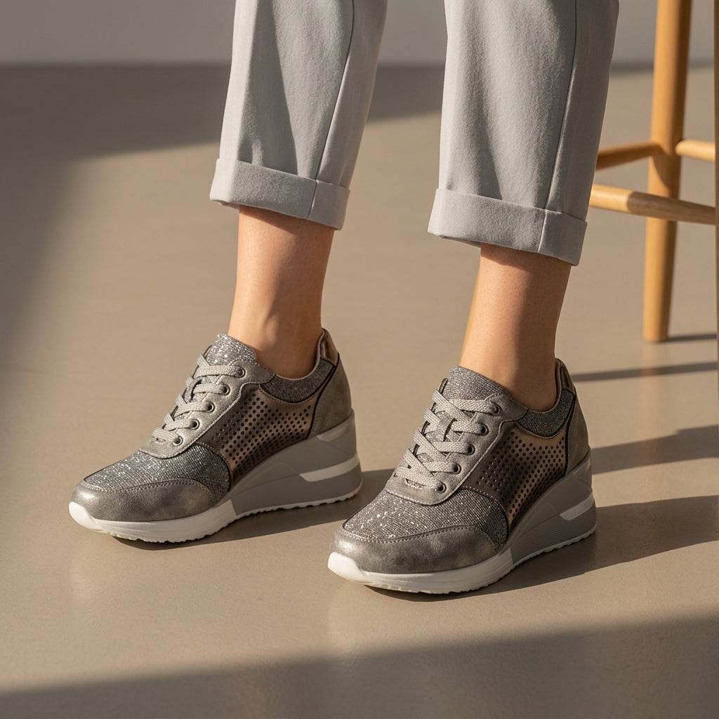 Comporta Orthopedic Wedge Sneakers