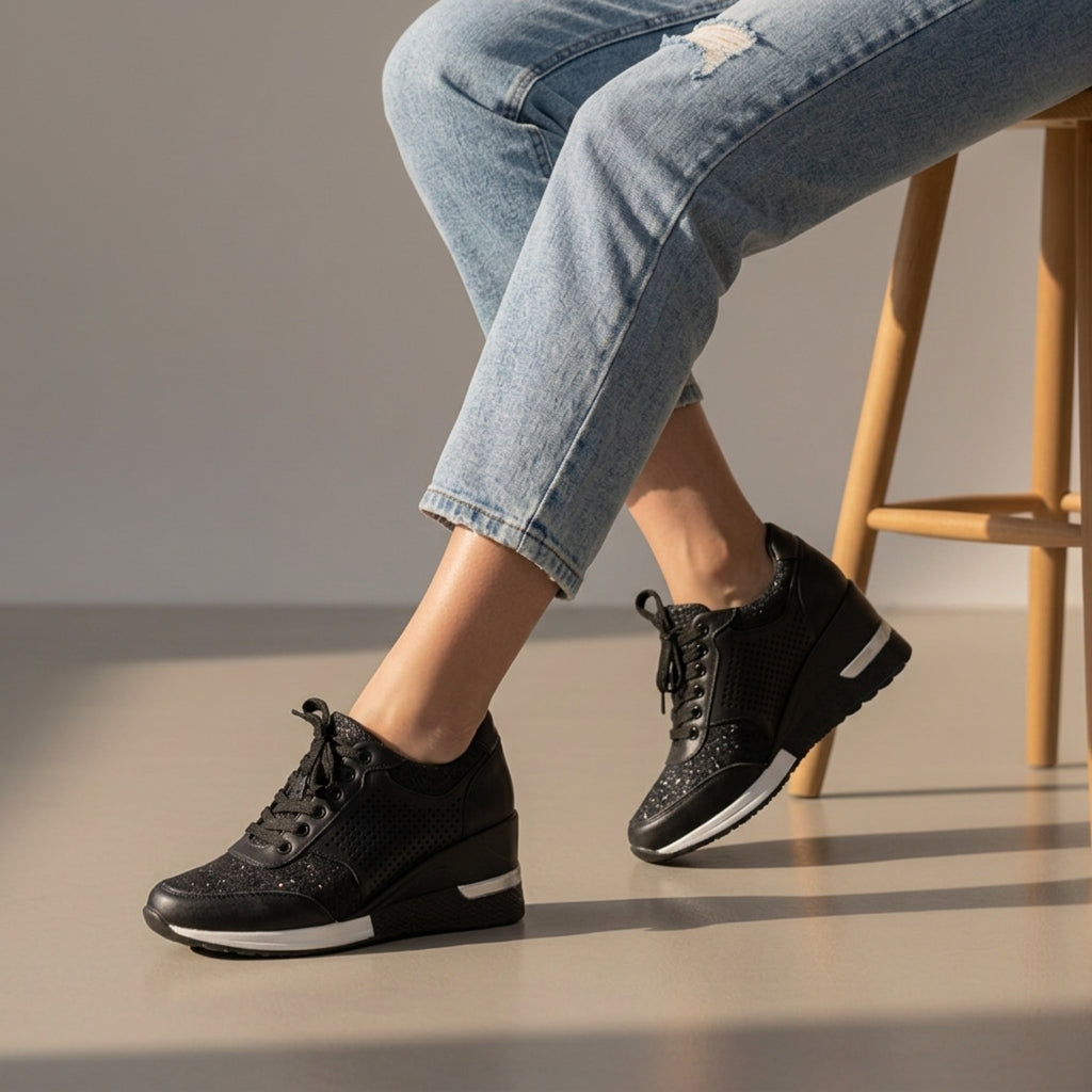 Comporta Orthopedic Wedge Sneakers