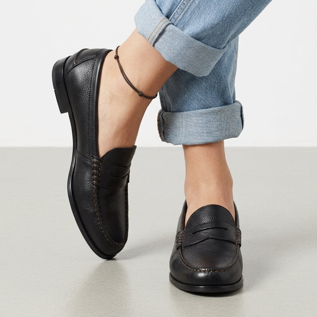 Gaeta Orthopedic Leather Loafers