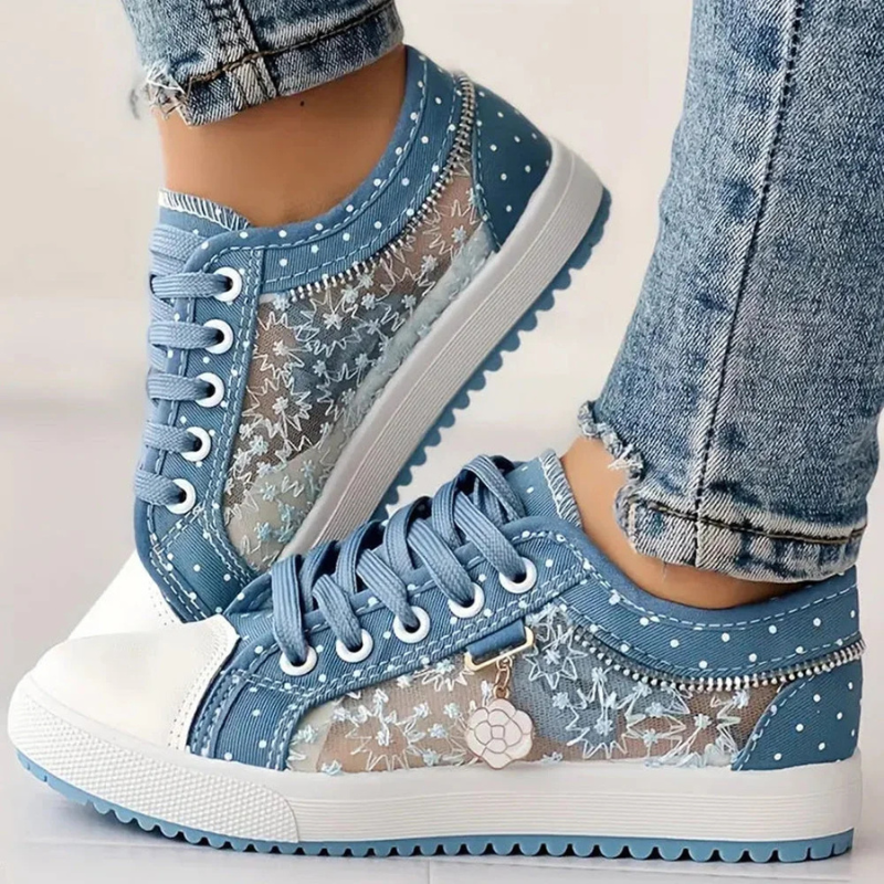 Women's Orthopedic Sneakers with Wide Toe Box and Arch Support