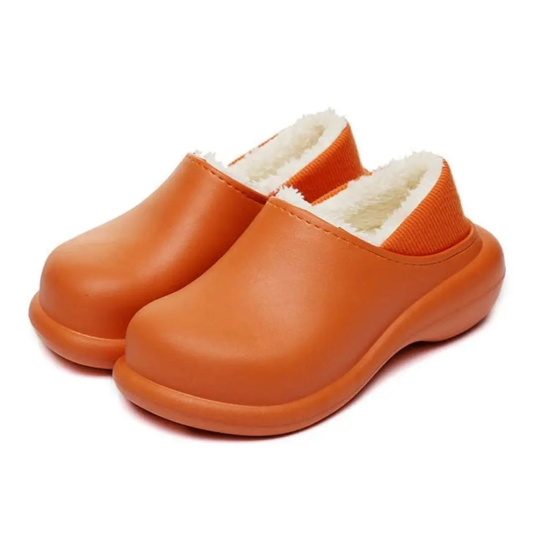 CloudStep Warm Plush Water-Resistant Winter Slippers