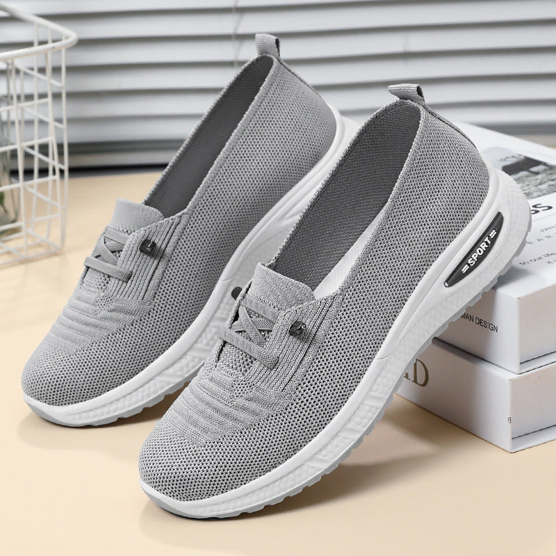 Arch Support Breathable Knit Walking Shoes