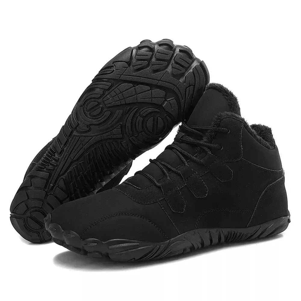 Northbound – Leather & Fleece-Lined Barefoot Boots