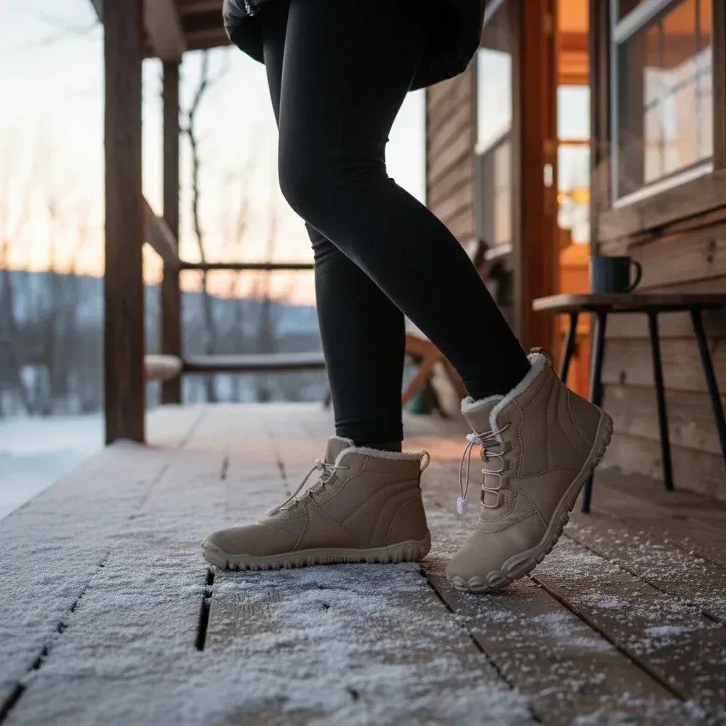 Emberfield – Water-Resistant & Soft-Lined Barefoot Boots