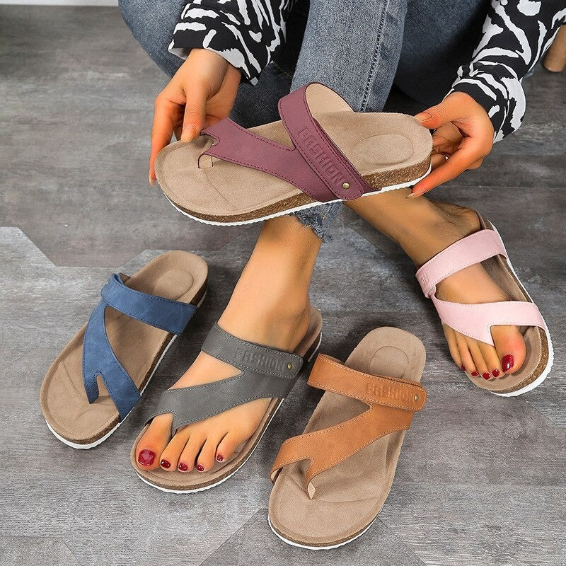 OCW Orthopedic Sandals For Women Arch Support Summer Flip Flops