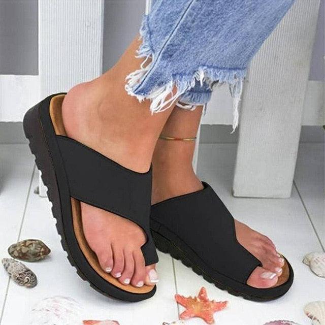 Louise – Women's Wide Toe Box Sandals with an Adjustable Fit
