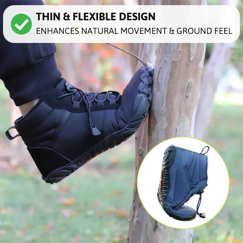 Women's Wide Toe Box Barefoot Winter Shoes