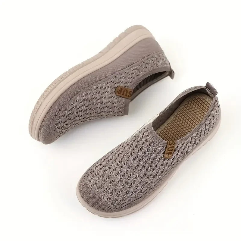 Women's Breathable Slip On Walking Shoes