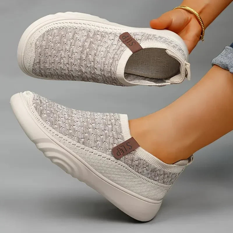 Women's Breathable Slip On Walking Shoes