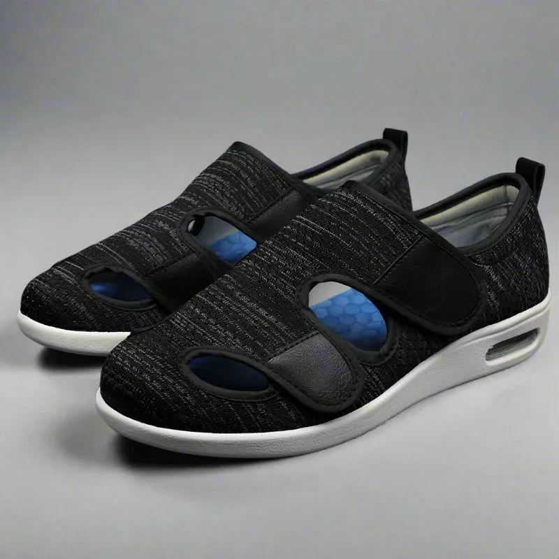 Women's Extra Wide Fit Adjustable Mesh Shoes