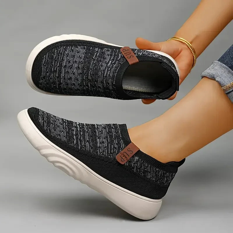 Women's Breathable Slip On Walking Shoes