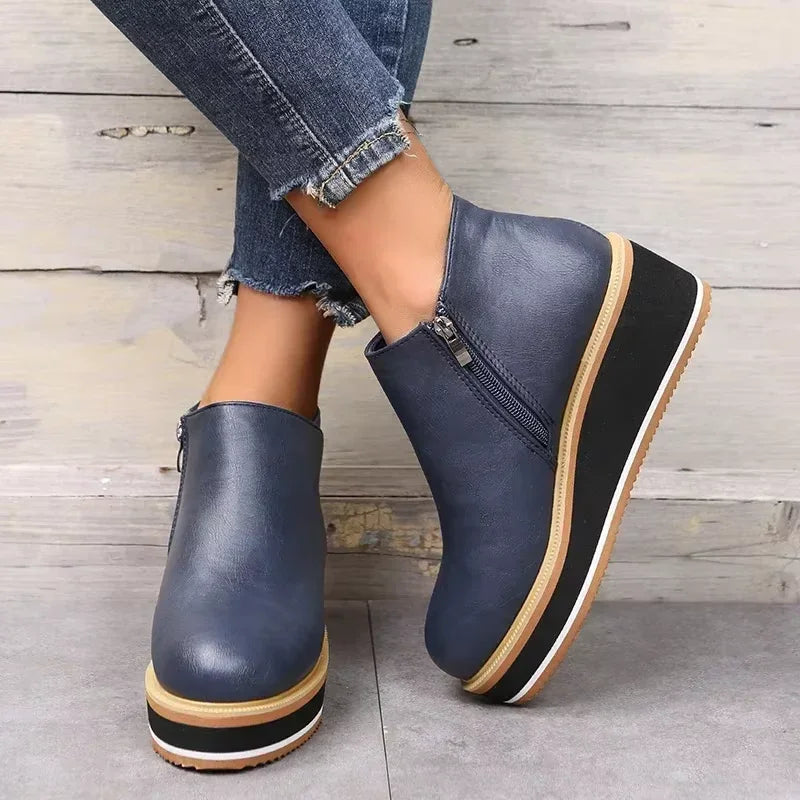 Platform Shoes for Bunions — Wide Toe Box, Non-Slip, All-Day Cushion