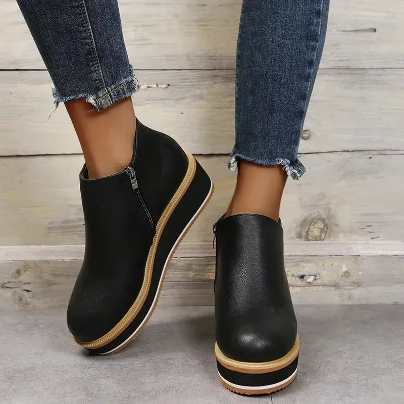 Platform Shoes for Bunions — Wide Toe Box, Non-Slip, All-Day Cushion