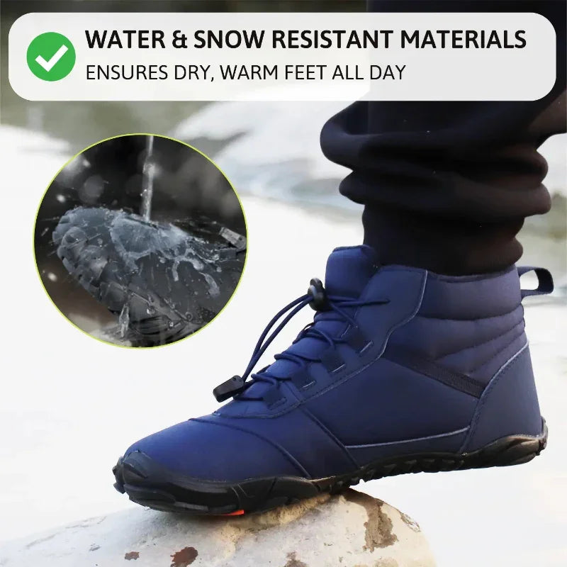 Women's Wide Toe Box Barefoot Winter Shoes