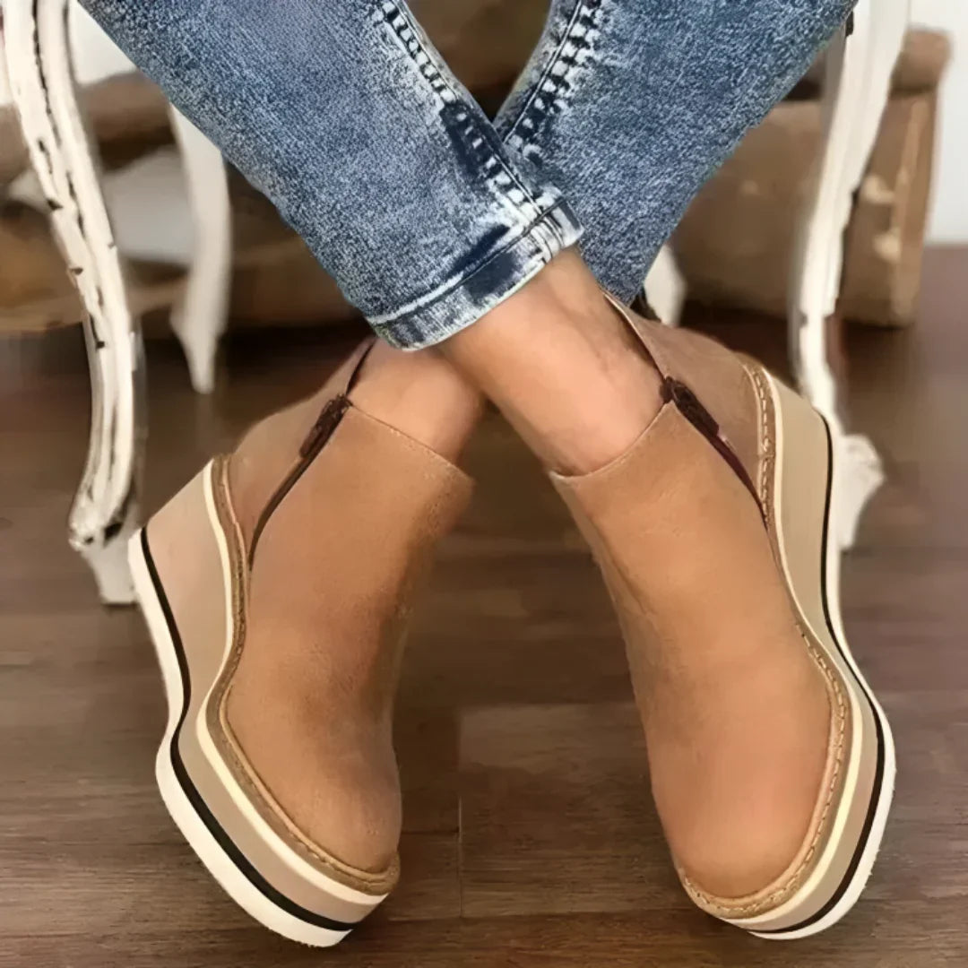 Platform Shoes for Bunions — Wide Toe Box, Non-Slip, All-Day Cushion
