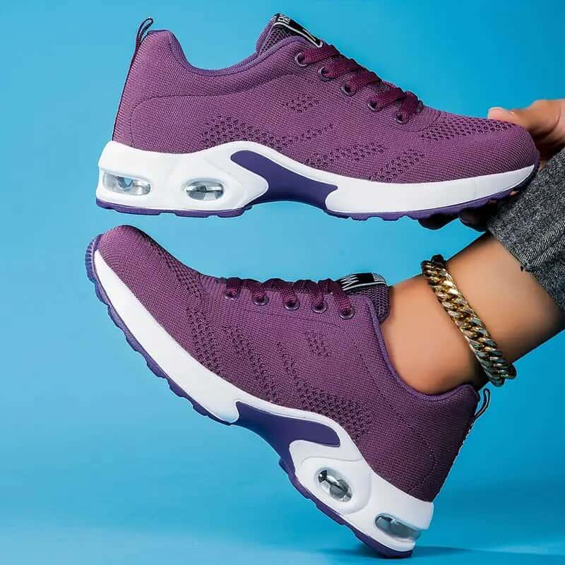 Orthopedic Sneakers for Women — Air Cushion, Breathable Knit Mesh