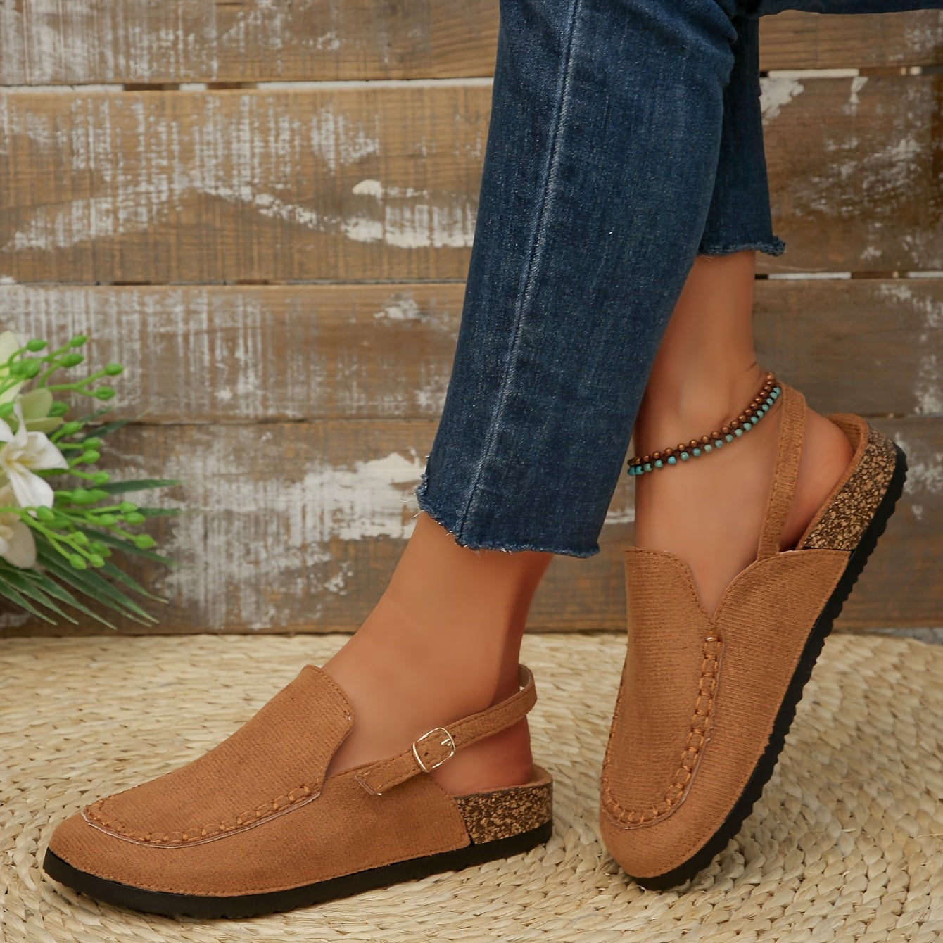 Johanna – Women's Slip-On Loafers with a Stretch Upper