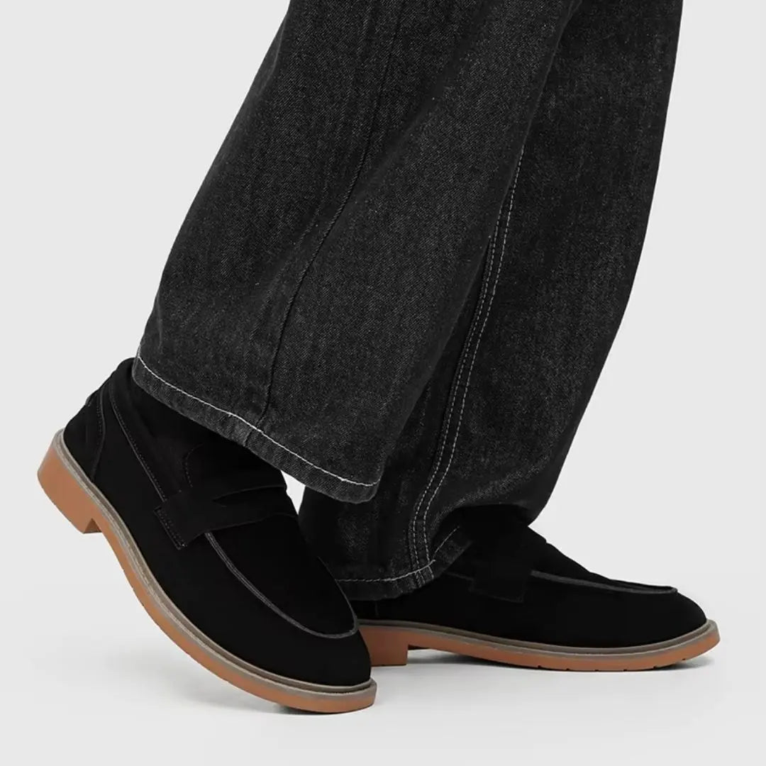 Montviro Men's Suede Loafers